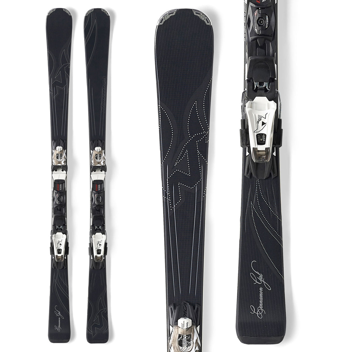 Nordica Cinnamon Girl Skis + N ADV P.R. EVO Bindings - Women's 2015