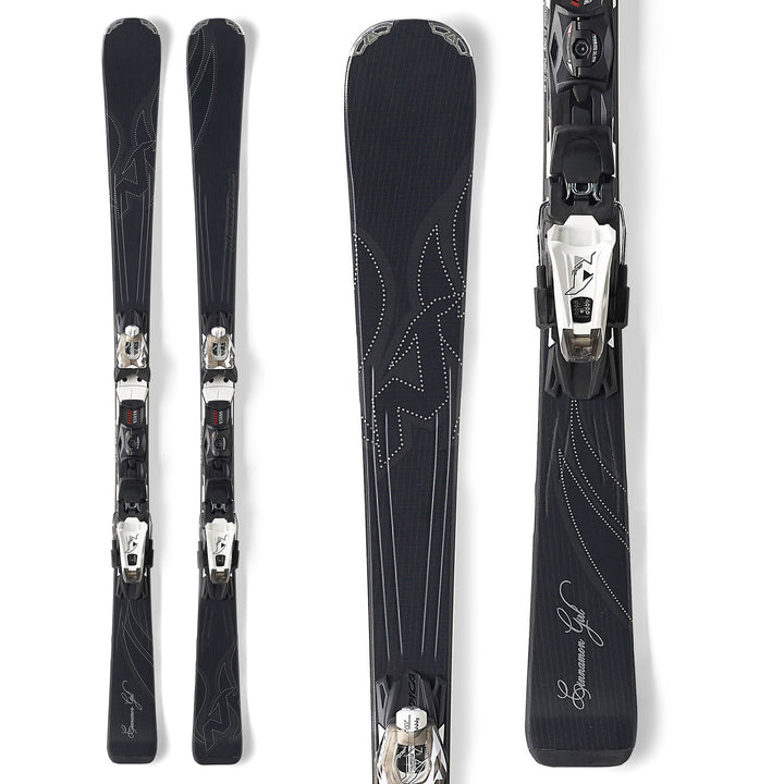 Nordica Cinnamon Girl Skis + N ADV P.R. EVO Bindings - Women's 2015