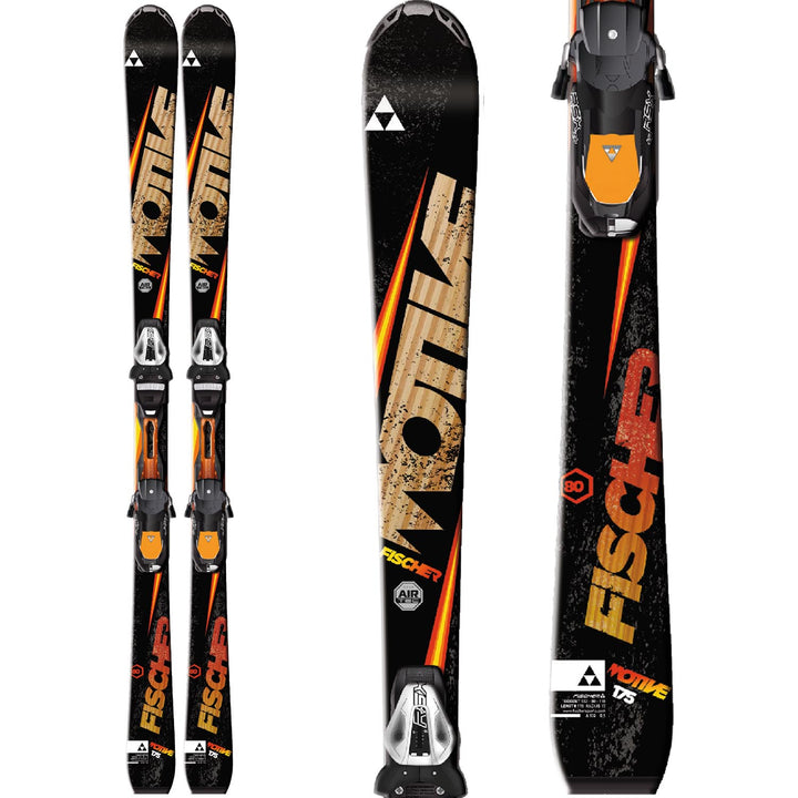 Fischer Motive 80 Skis + RSX 12 Powerrail Bindings 2015
