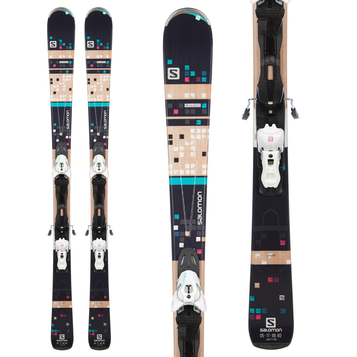 Salomon Bamboo Skis + Z10 Ti Bindings - Women's 2015