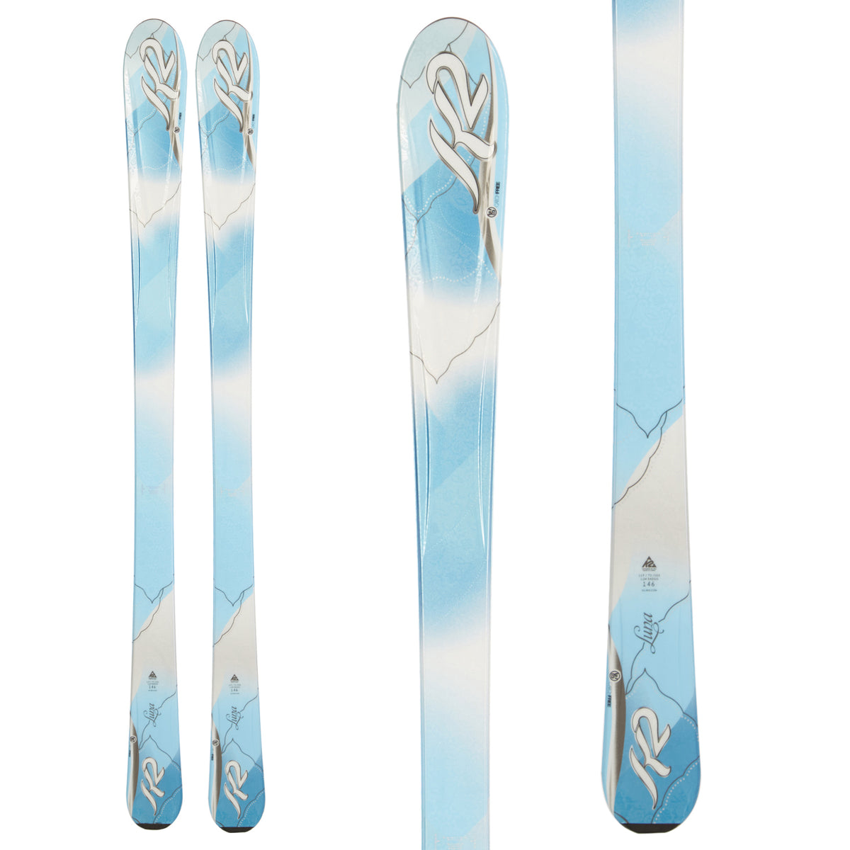 K2 Luna Skis - Women's 2013