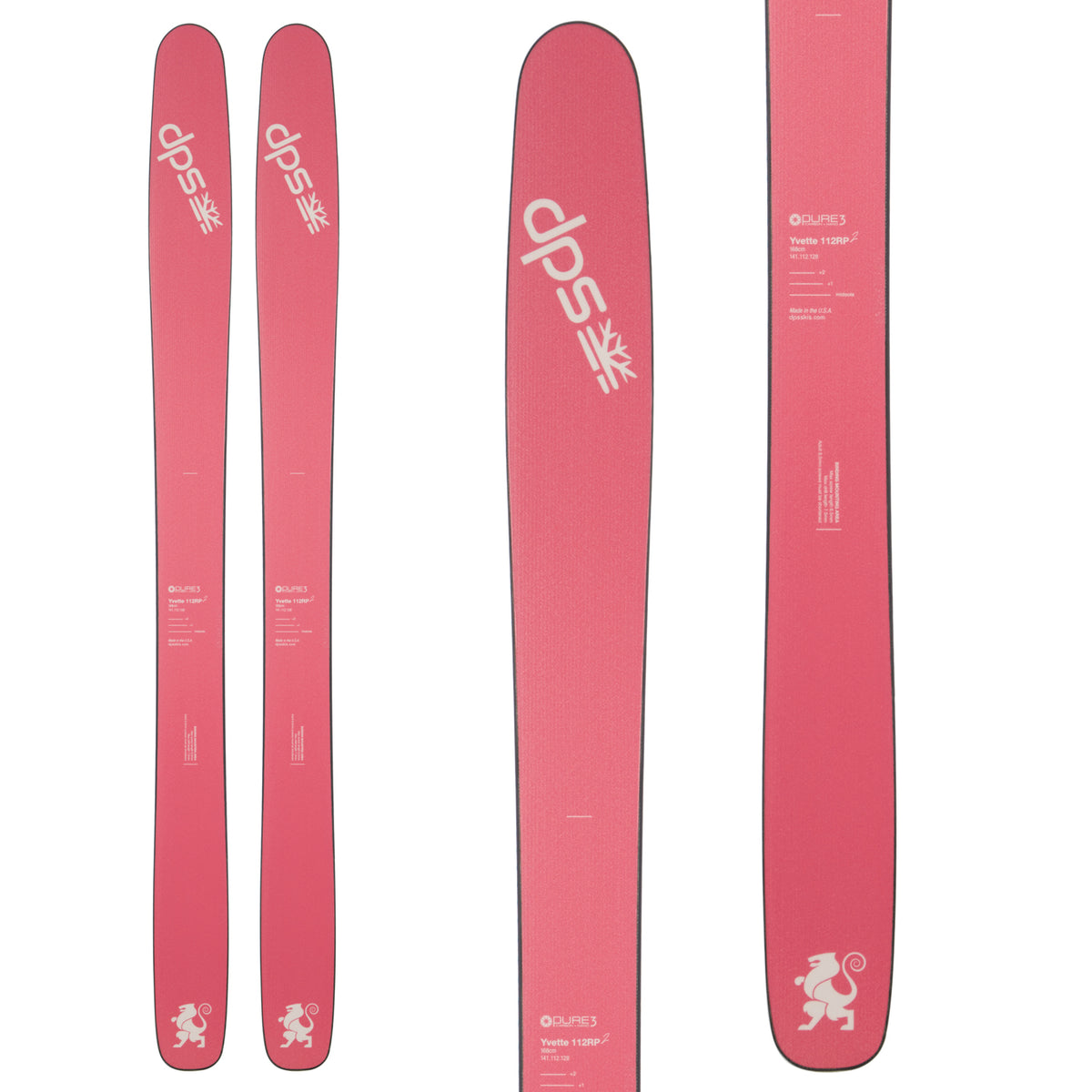 DPS Yvette 112 RP.2 Pure3 Skis - Women's 2017