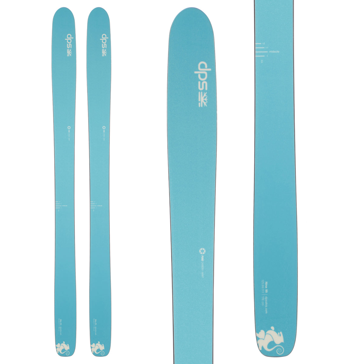 DPS Nina 99 Pure2 Skis - Women's 2013