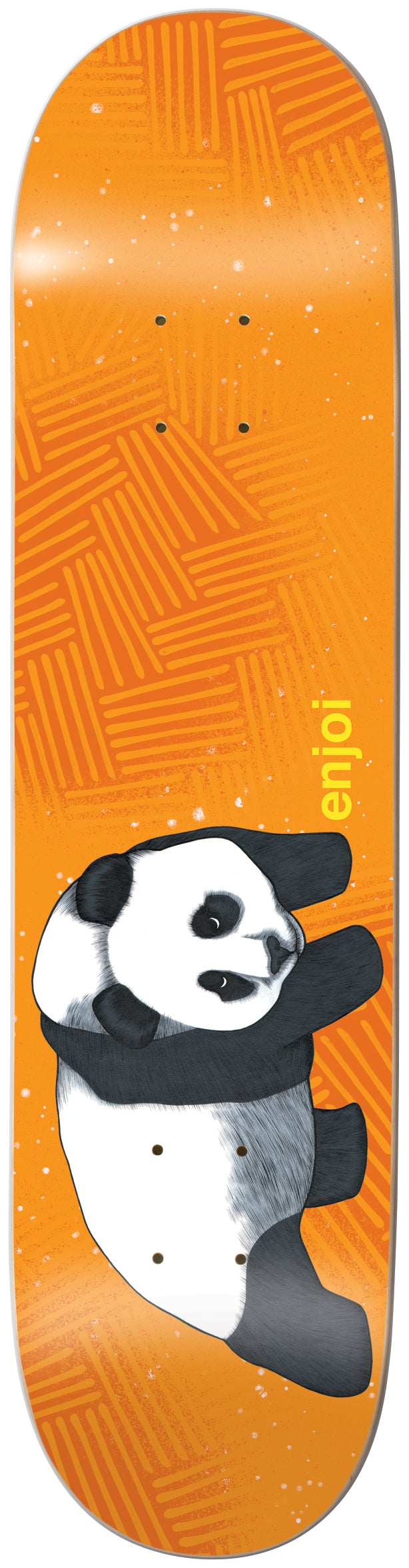 Enjoi Panda Logo r7 7.75 Skateboard Deck