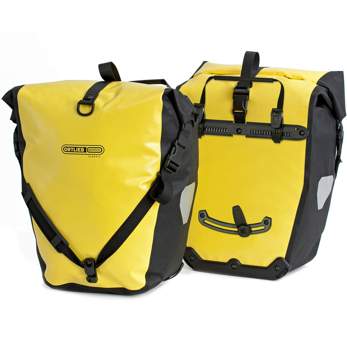 Ortlieb Back Roller Classic Panniers Yellow/Black Detail 1 View