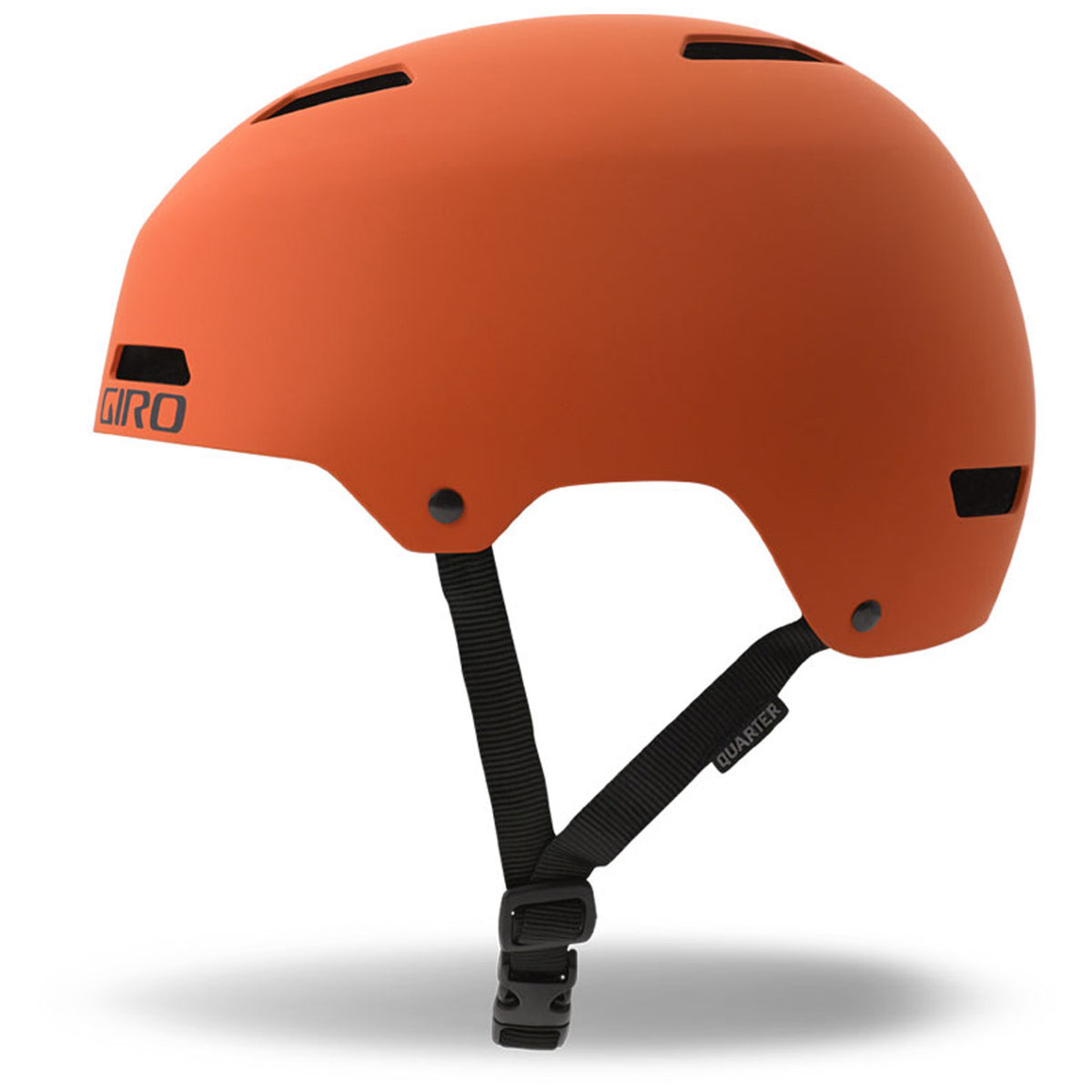 Giro Quarter Bike Helmet Matte Glowing Red