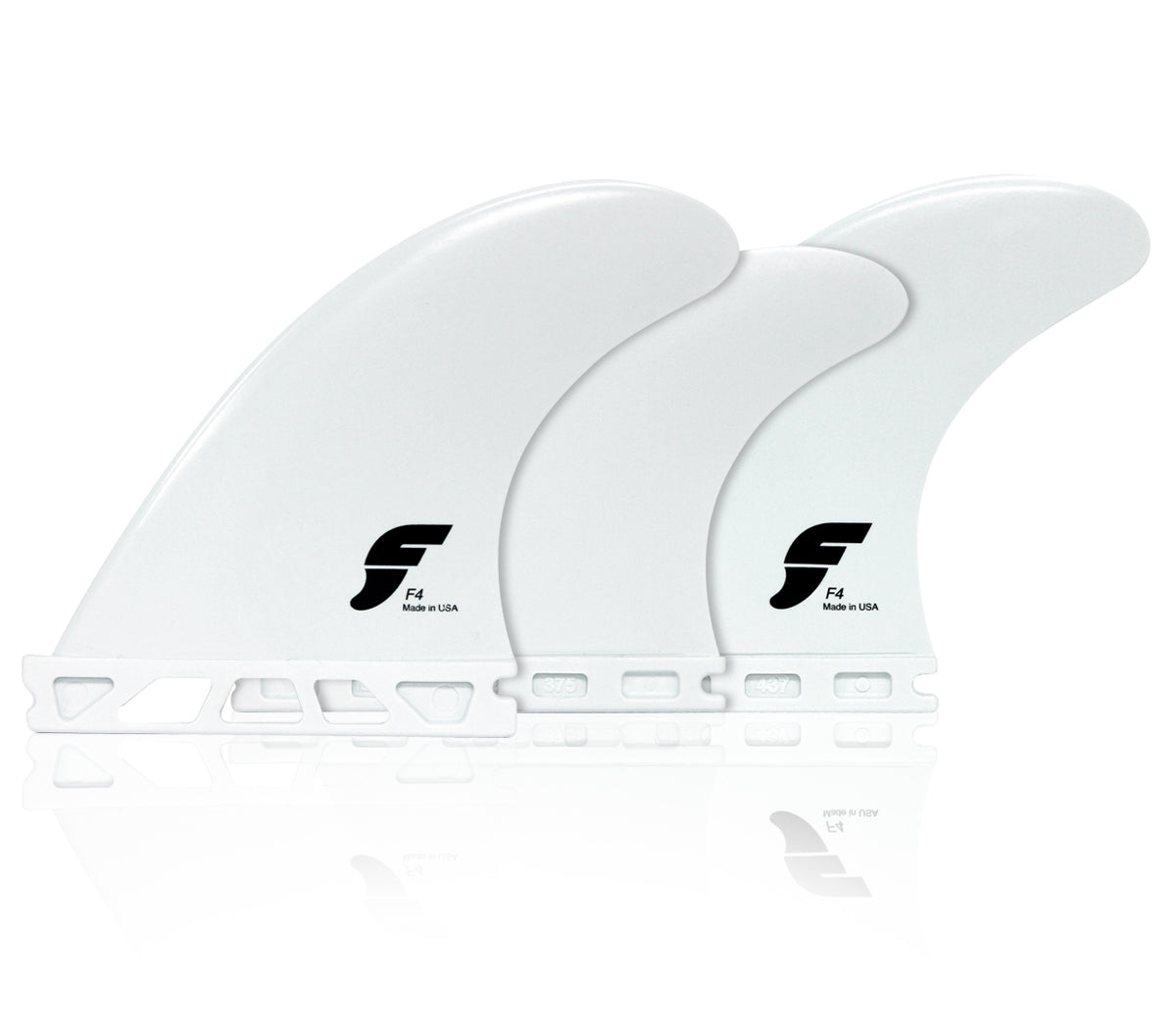 Futures F4 Thermotech Tri Fin Set White