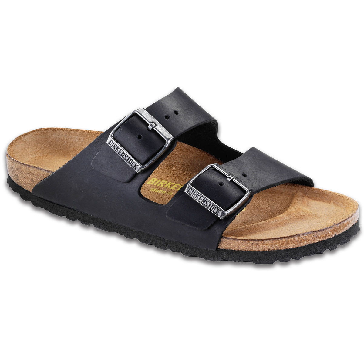 Birkenstock Arizona Oiled Leather Sandals - Women's Black