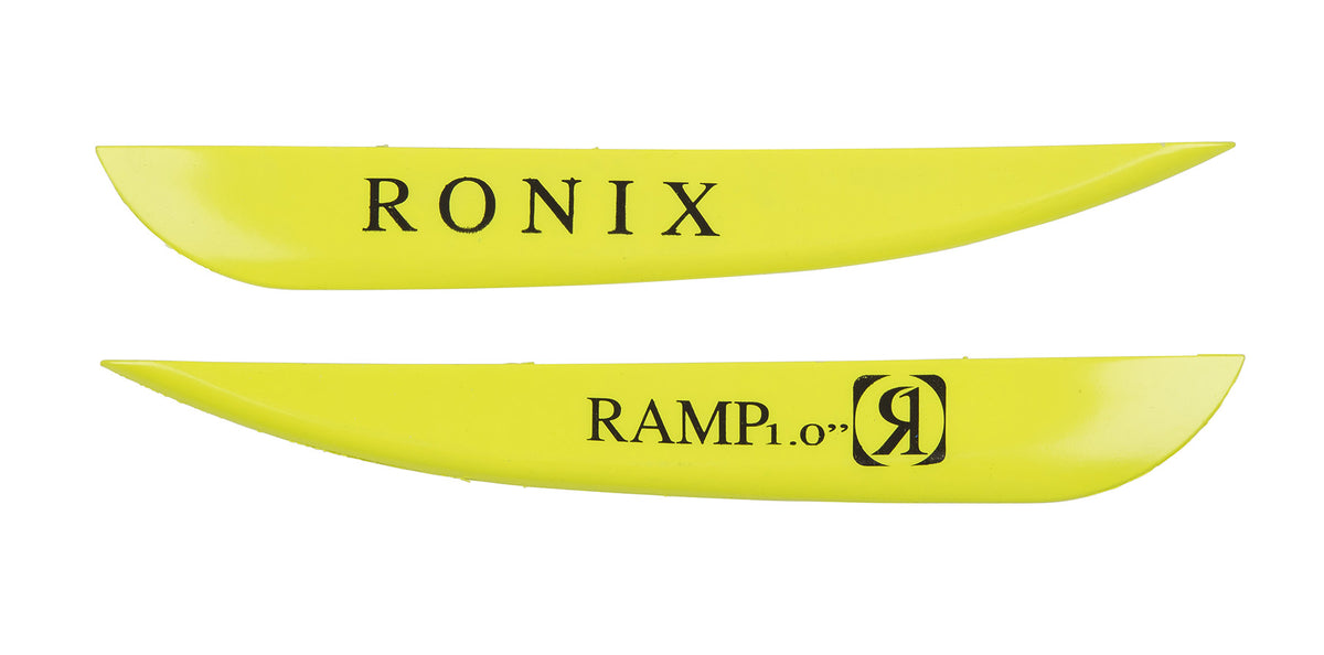 Ronix 1" Fiberglass Ramp Fin - 2 pack  Yellow