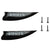 Ronix 1.75" Fiberglass Hook Wake Edition Fin - 2 pack 2015 Black