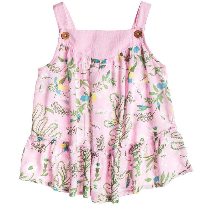 Roxy Garden State Tank Top (Ages 2-7) - Little Girls' Pink Mist
