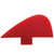 FCS Knubster Centre Keel Fin Red