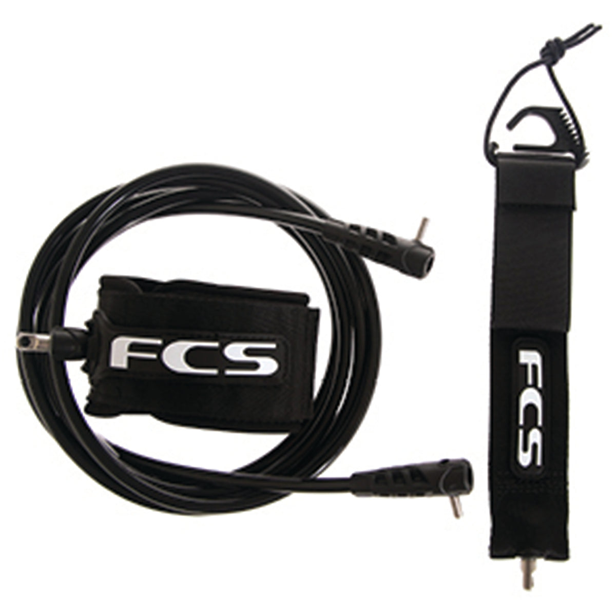 FCS Regular Longboard 10' Ankle Leash Black