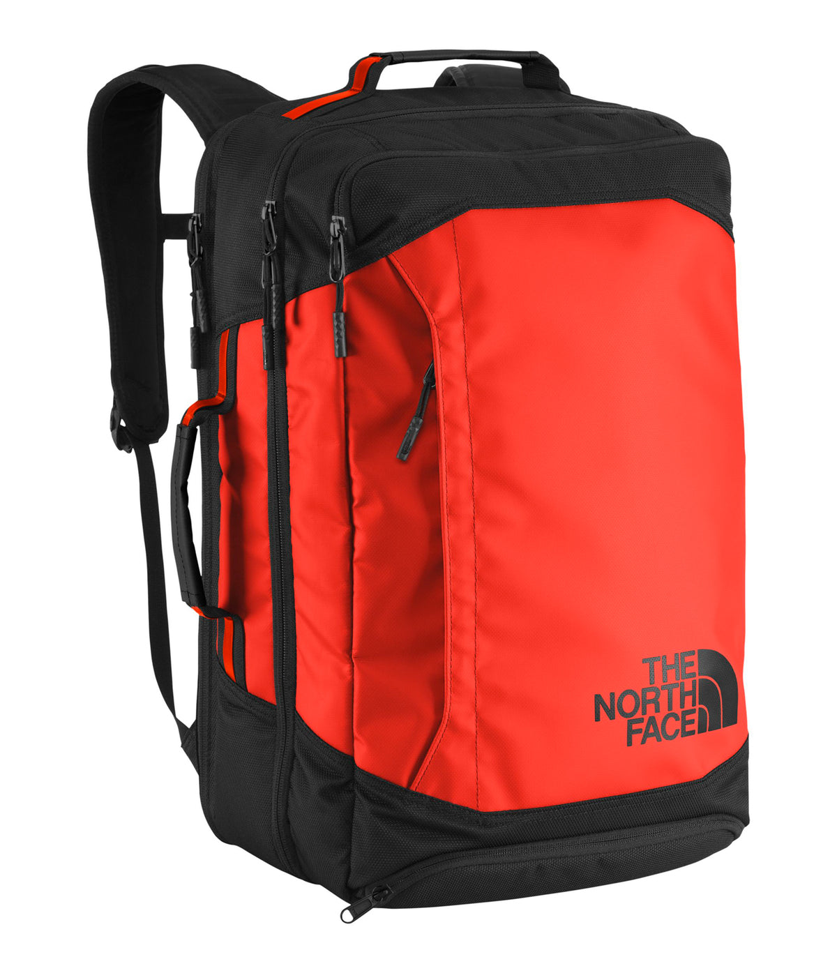 The North Face Refractor Duffel Pack Acrylic Orange/TNF Black