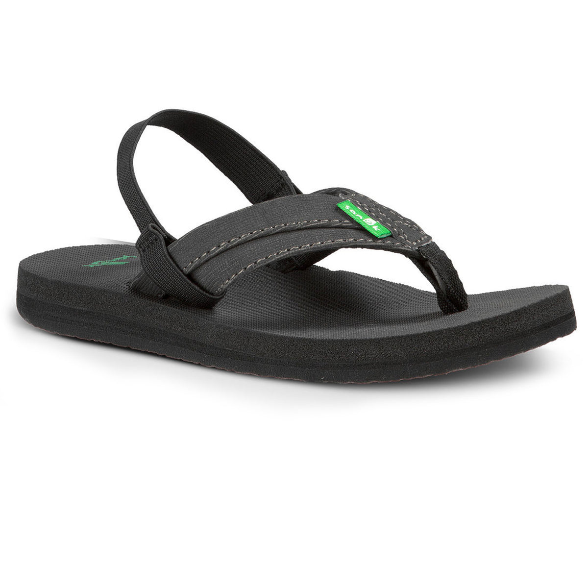 Sanuk Rootbeer Cozy Light Sandals - Little Boys' Black
