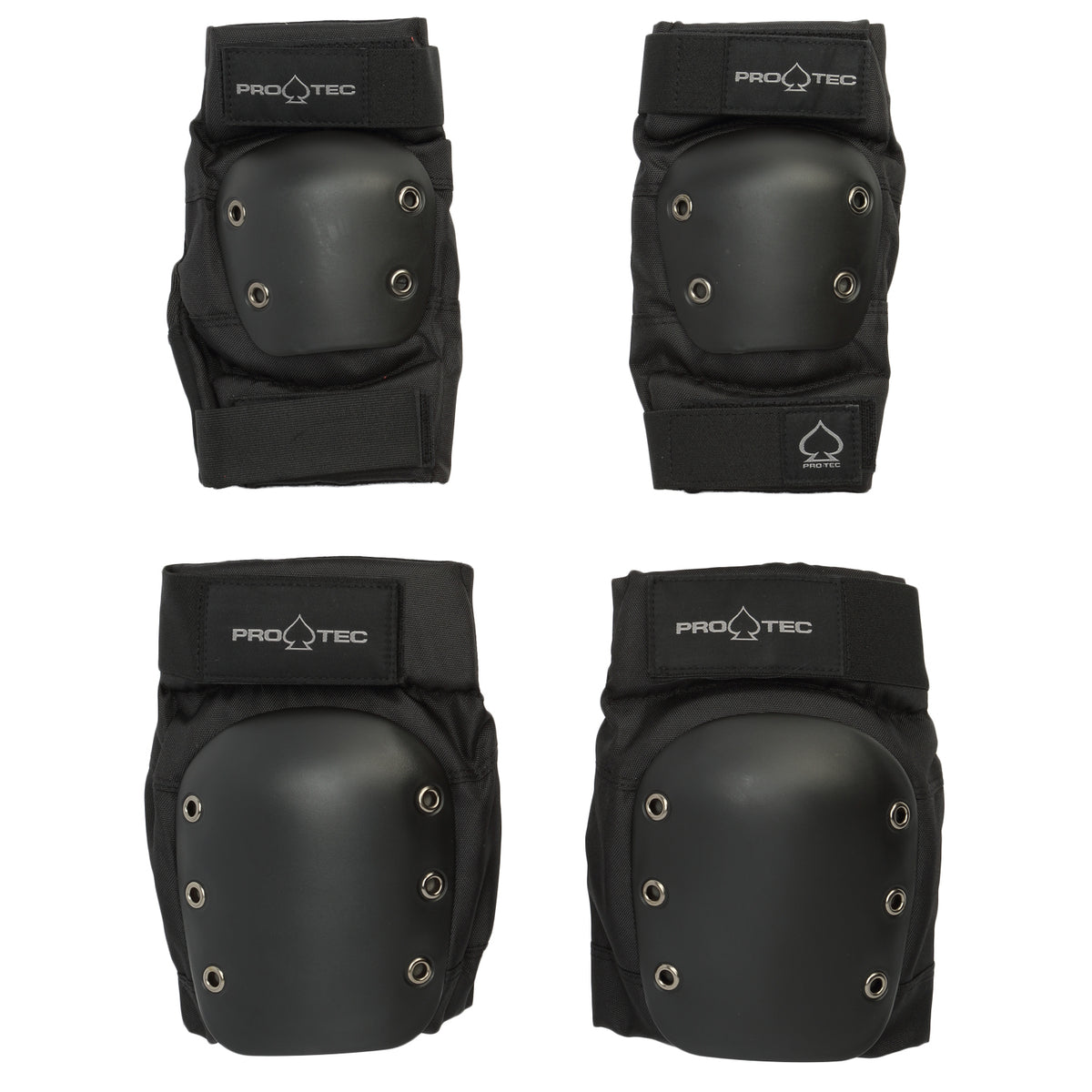 Pro Tec Knee & Elbow Skateboard Pad Set