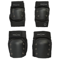 Pro Tec Knee & Elbow Skateboard Pad Set