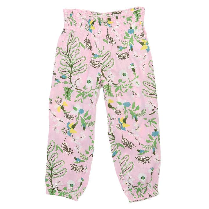 Roxy Winding Road Harem Pants (Ages 2-7) - Little Girls' Pink Mist
