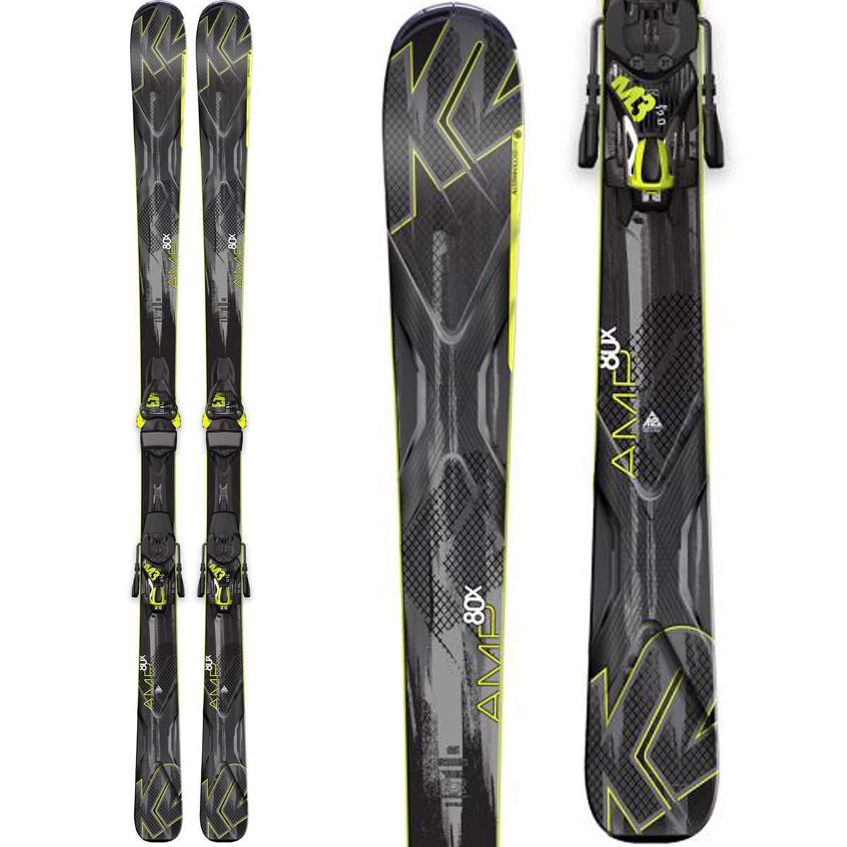 K2 AMP 80X Skis 2015