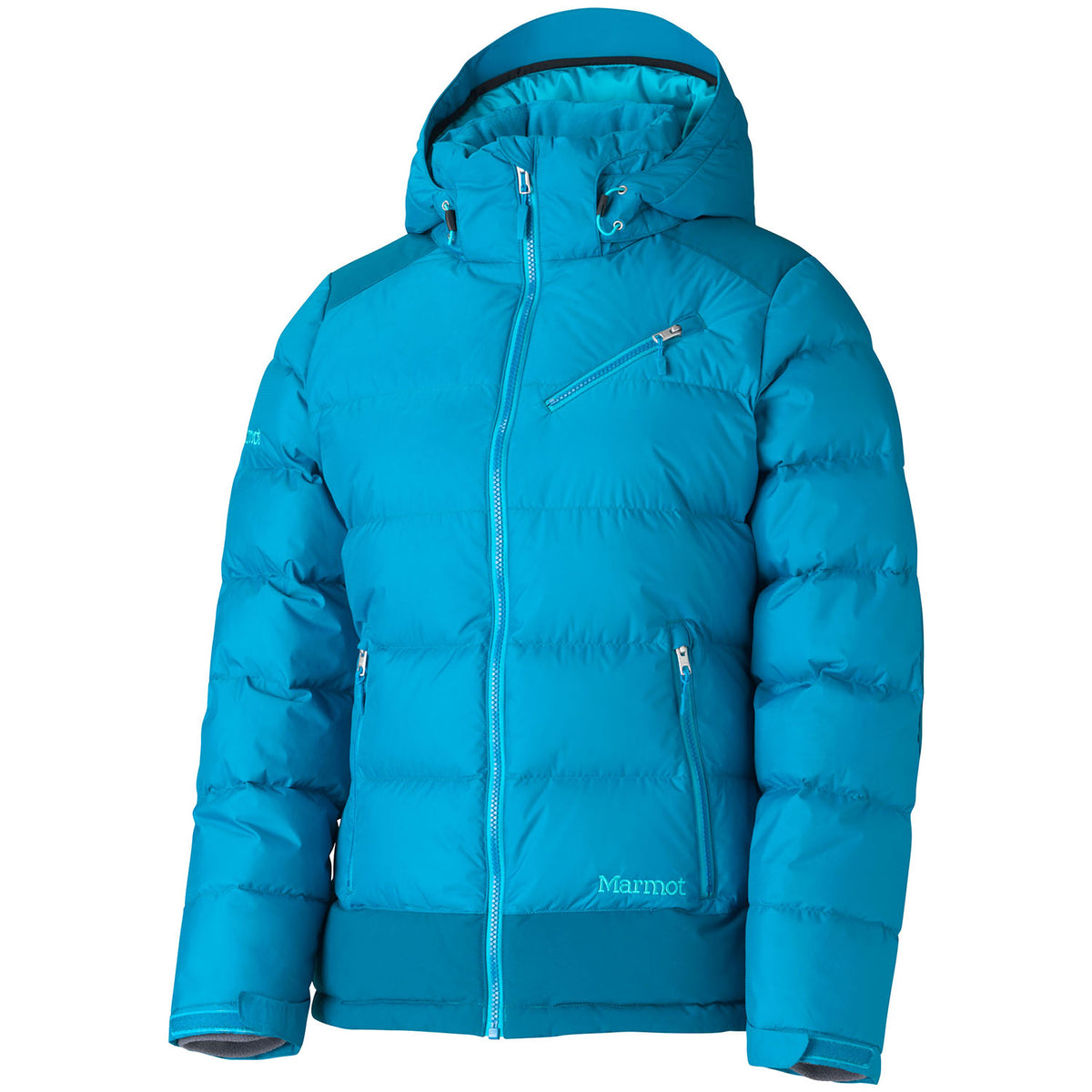 Marmot Sling Shot Jacket - Women's Aqua Blue/Dark Sea