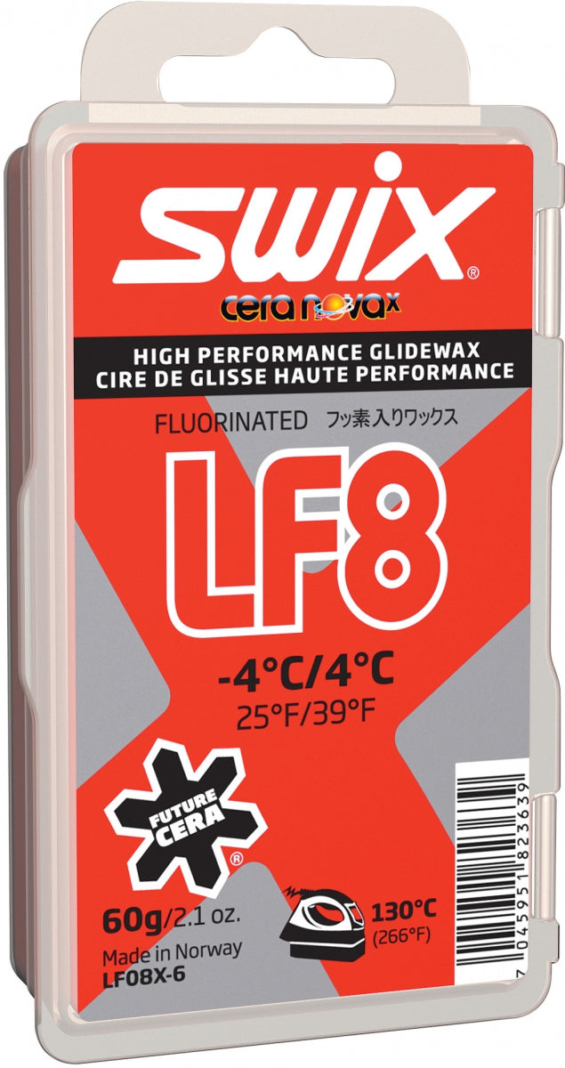 SWIX LF8X Red Wax 60g None