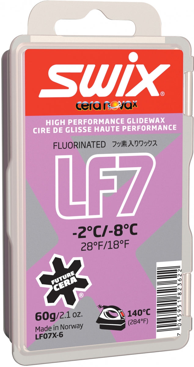 SWIX LF7X Violet 60g Wax None