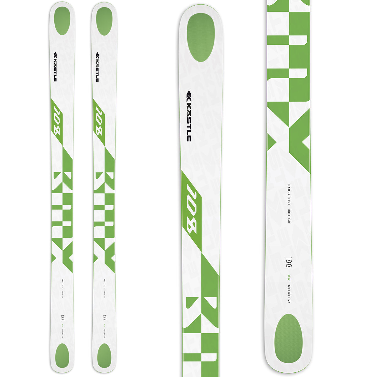 Kastle BMX108 Skis 2015