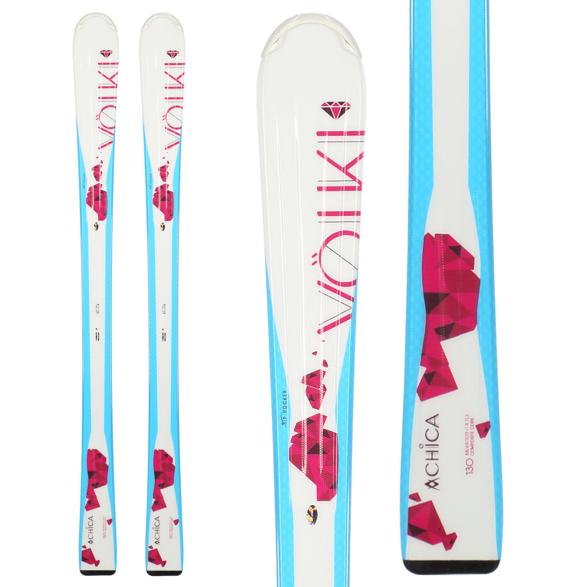 Volkl Chica Skis - Girl's 2015