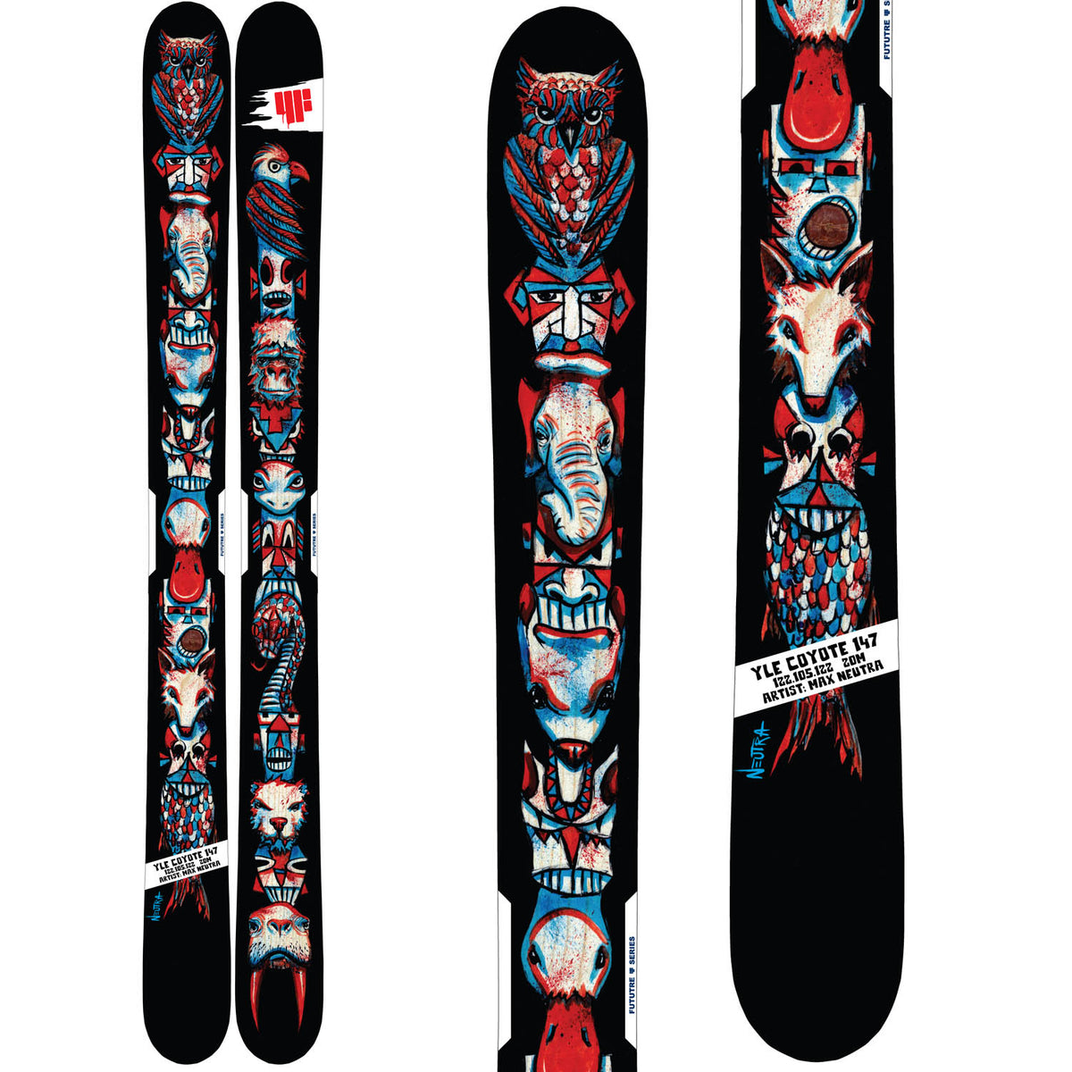 4FRNT YLE Coyote Skis - Big Kids' 2015