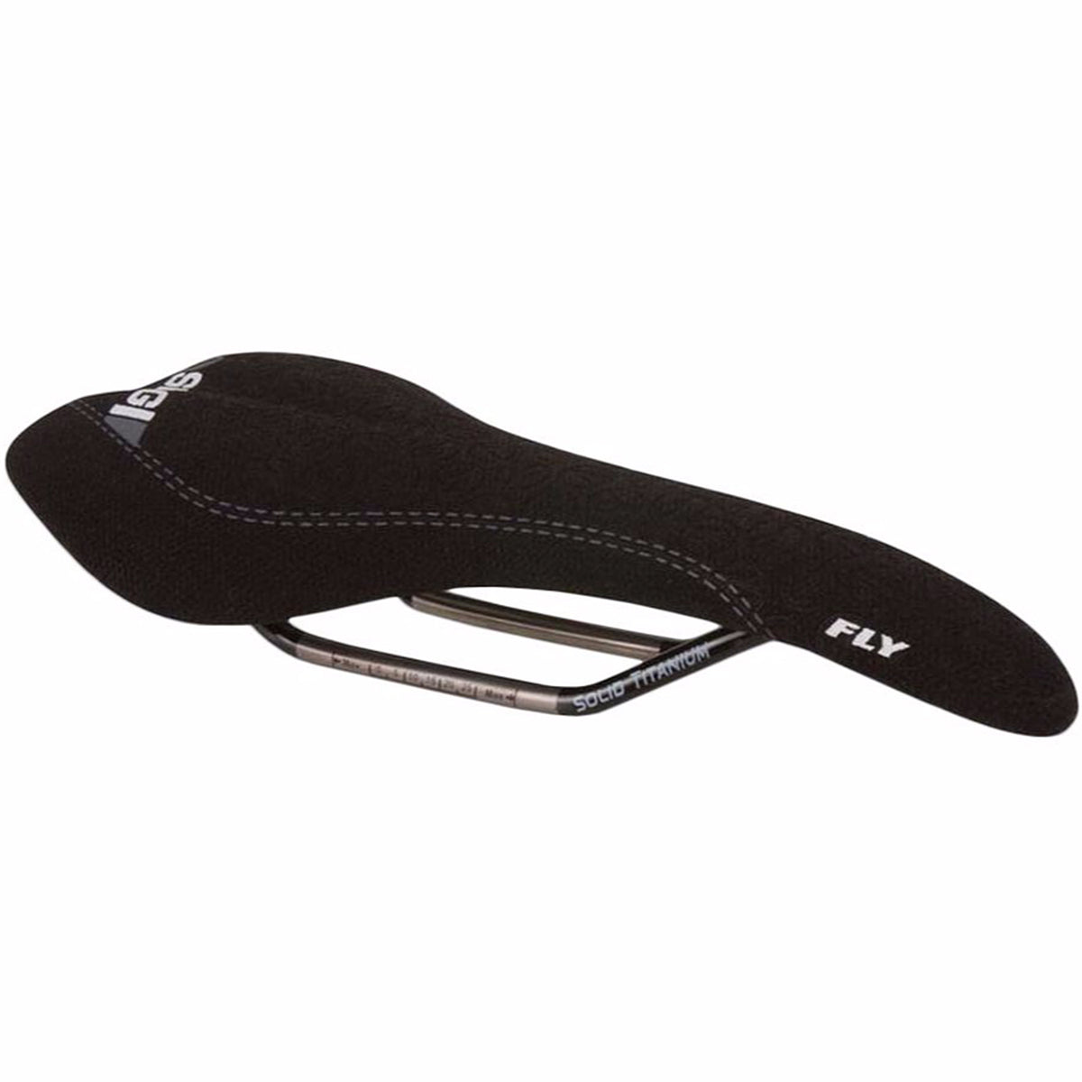 SDG Ti-Fly Saddle Black Kevlar Front View