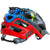Fox Flux Bike Helmet Savant Blue Detail 2 View