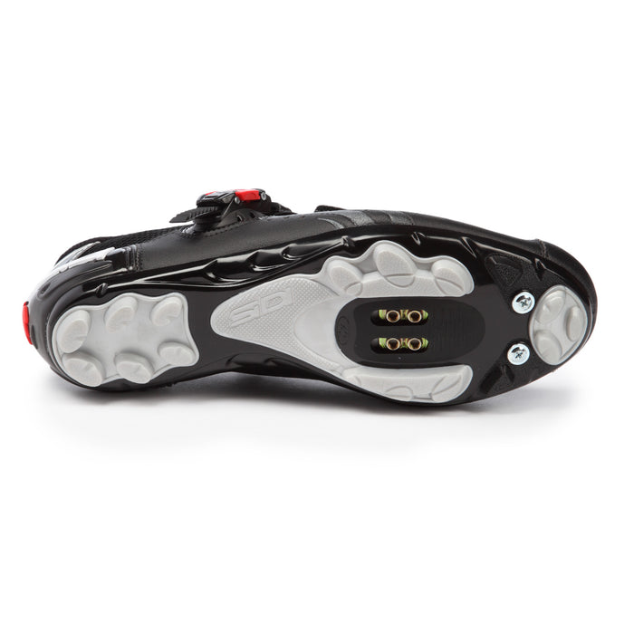 Sidi Dominator Fit Shoes Black Bottom View