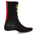 SockGuy SGX6 Lion Gold Socks Lion Gold Back View