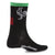 SockGuy SGX6 Sriracha Black Socks Sriracha Back View