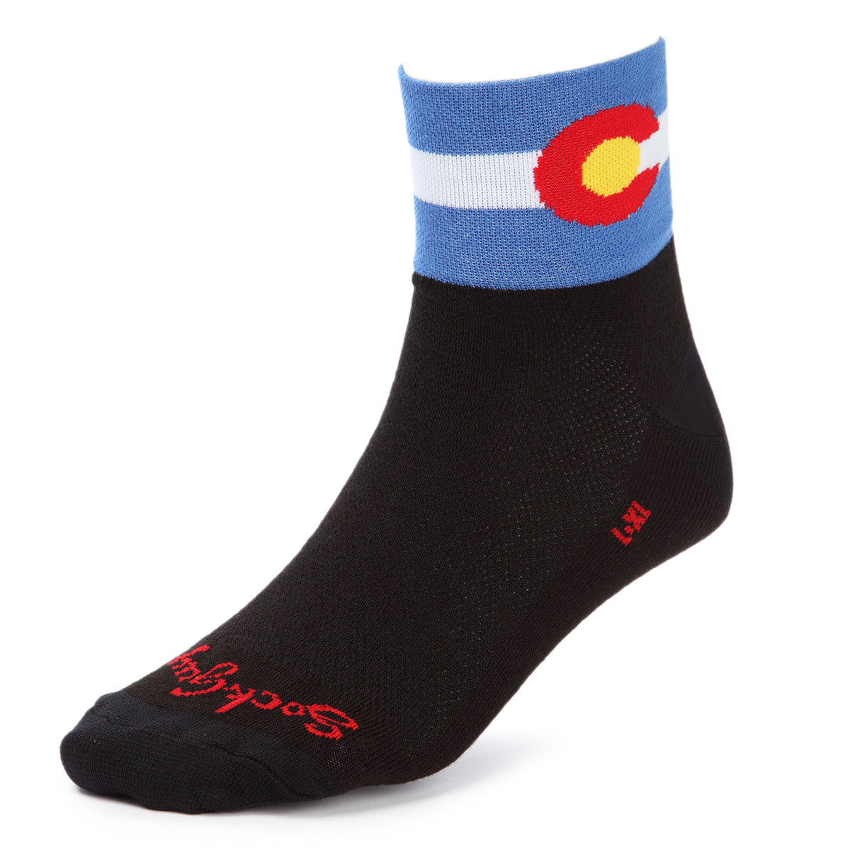 SockGuy Colorado Flag 2 Socks CO Flag2