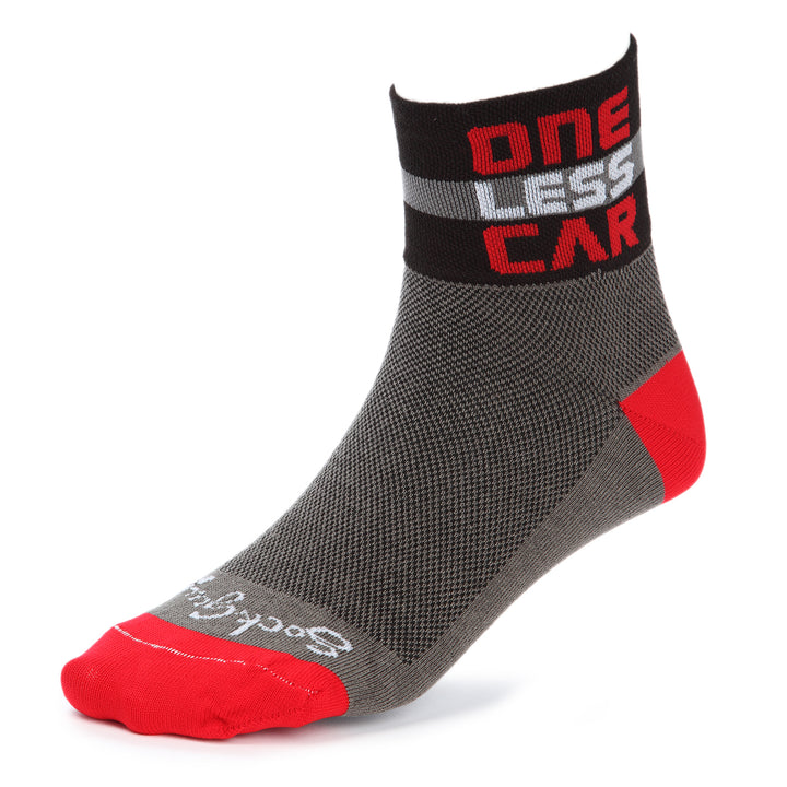 SockGuy One Less Car Socks One Less