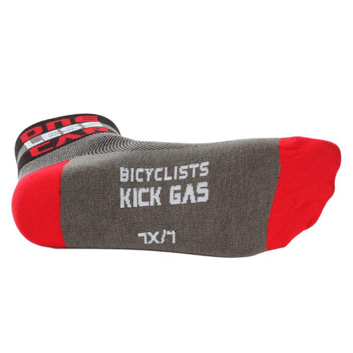 SockGuy One Less Car Socks One Less Bottom View