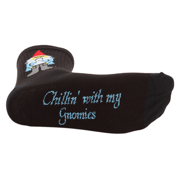 SockGuy Gnomies Socks Gnomies Bottom View