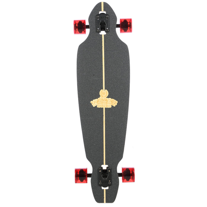 Landyachtz Battle Axe 35 Samurai Longboard Complete Top View