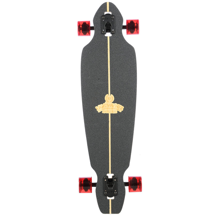 Landyachtz Battle Axe 35 Samurai Longboard Complete Top View