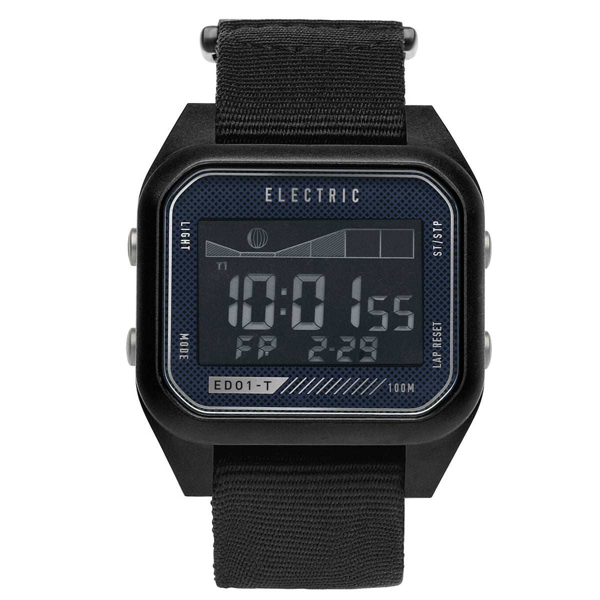 Electric ED01 Tide Nato Watch Black