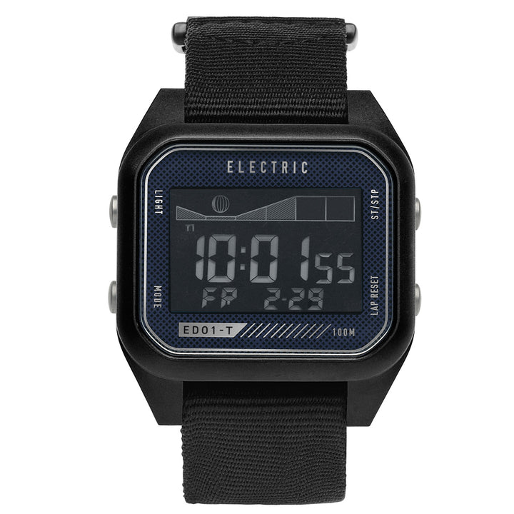 Electric ED01 Tide Nato Watch Black
