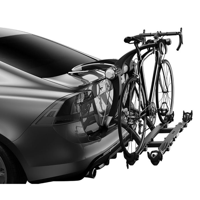 Thule Raceway Pro Platform 2 Bike Rack Black Detail 3 View