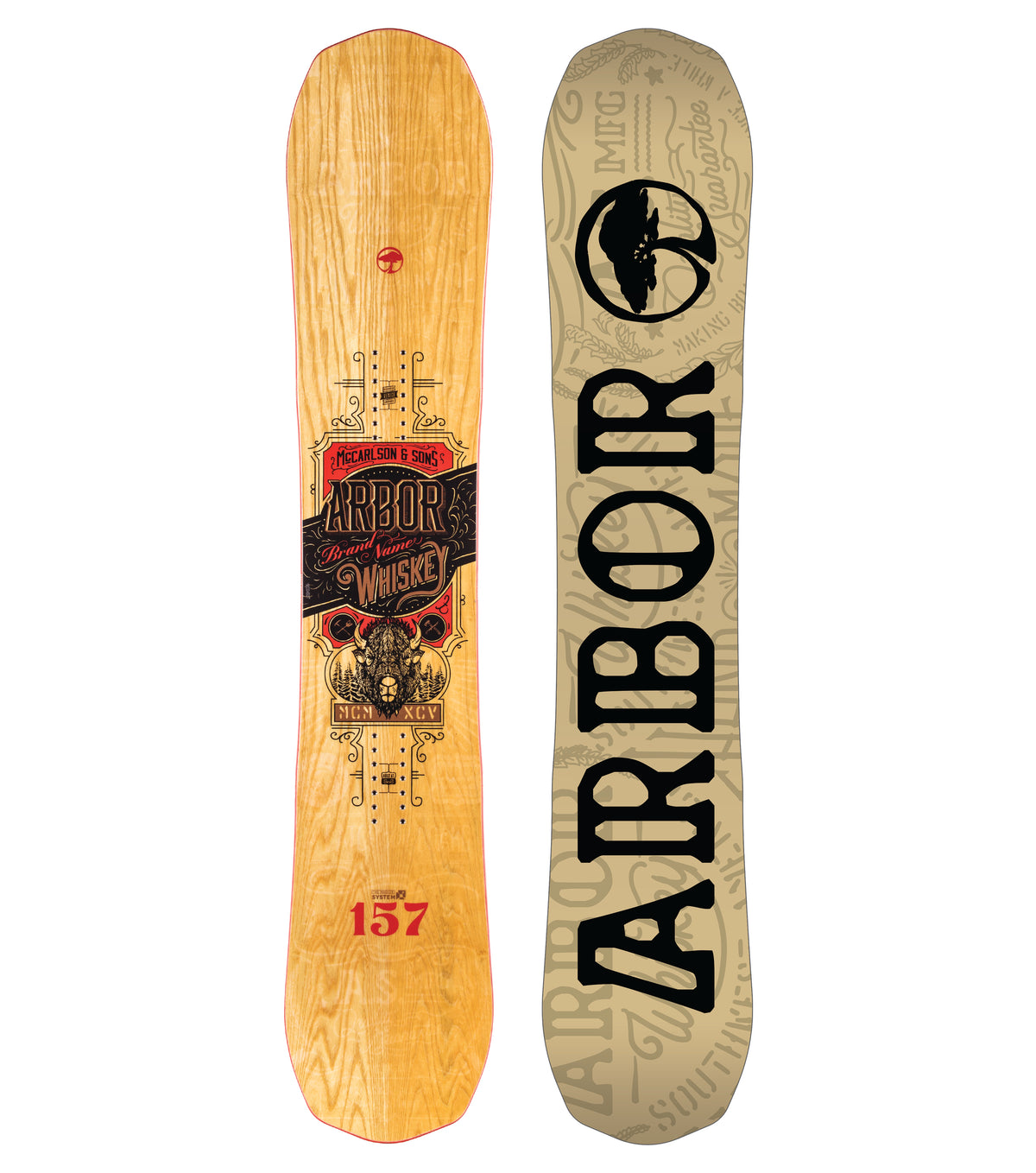 Arbor Whiskey Snowboard 2016
