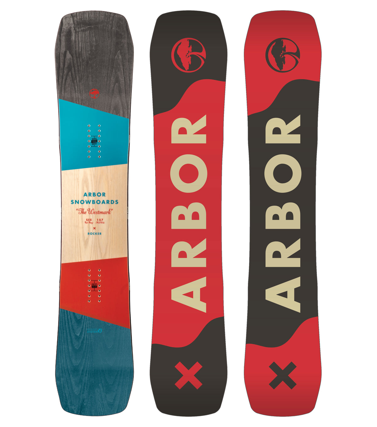 Arbor Westmark Rocker Snowboard 2016