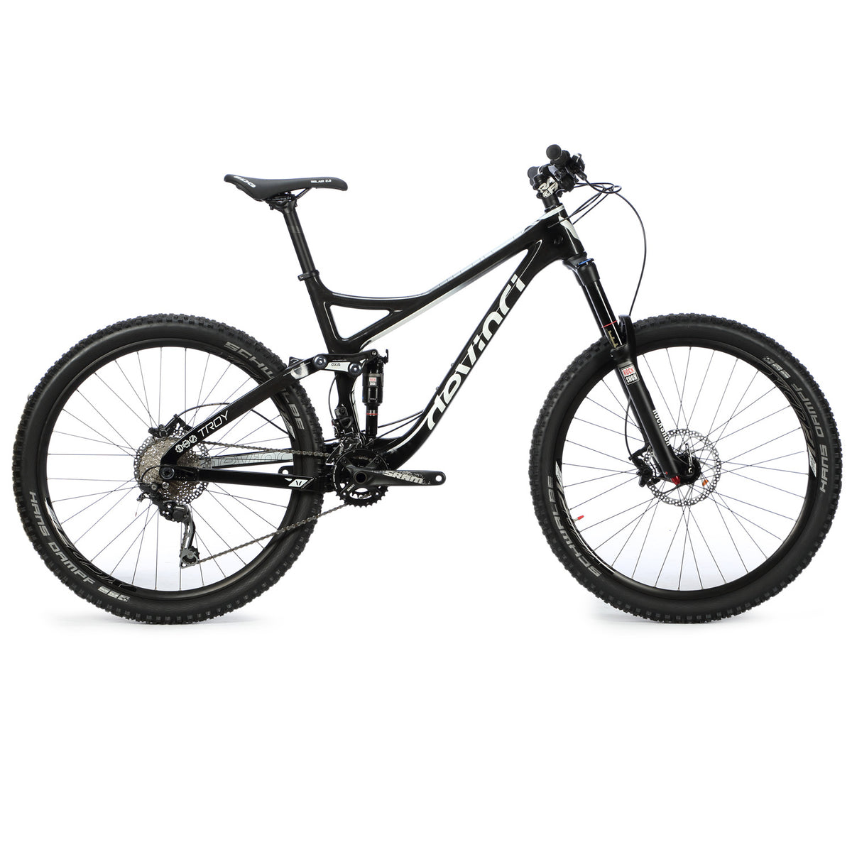 Devinci Troy Carbon XP Complete Mountain Bike 2015 Carbon/White