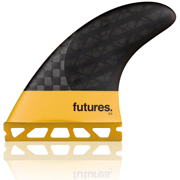 Futures EA Medium Blackstix 3.0 Tri Fin Set Orange/Carbon