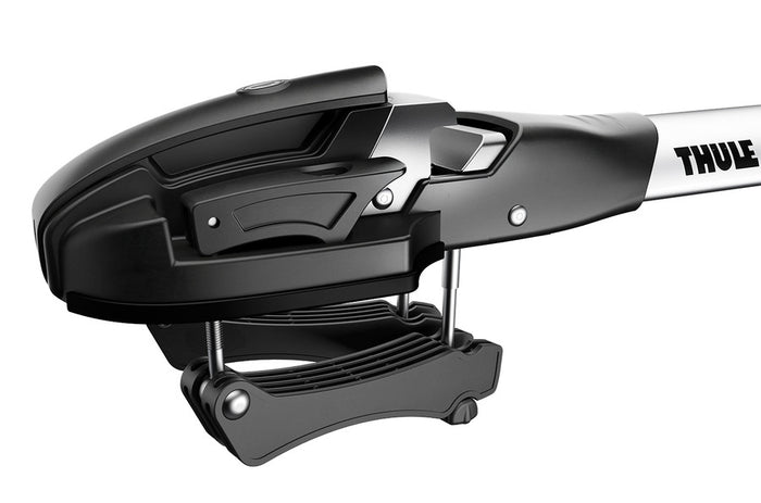 Thule ThruRide Bike Rack Silver/Black Detail 4 View