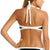 Seafolly Block Party High-Neck Tank Bikini Top - Women's Black Back View