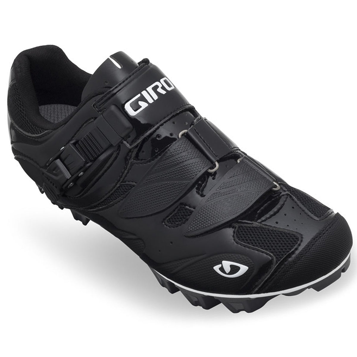 Giro Manta Shoes - Women's Black/White Front View